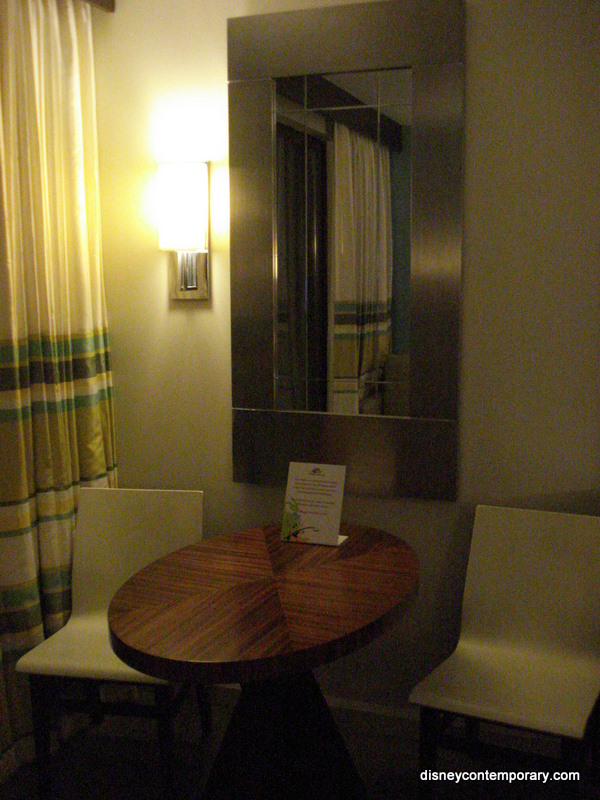 Bay Lake Tower Studio table and chairs